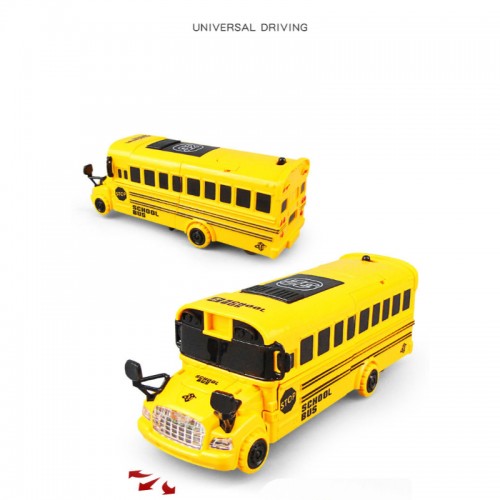 Universal Automatic Transforming Driving Bus Toy with 3D Lightning and Sound Universal Automatic Transforming Driving Bus Toy with 3D Lightning and Sound